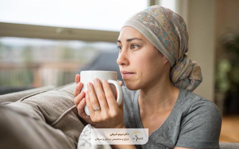مراقبت های بعد از عمل تخلیه سینه و ماستکتومی زنان در بیمارستان و خانه